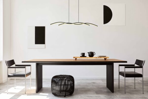 Globo Marius hanglamp – Ingebouwd (LED) – Zwart - Image 4