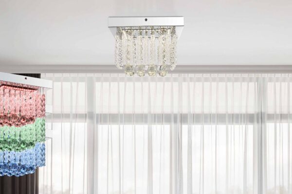 Globo Mathilda plafonniere – Ingebouwd (LED) – Chroom - Image 4