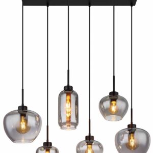 Globo Matt hanglamp – E27 (grote fitting) – Zwart