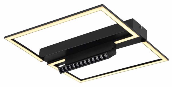Globo Maxwell plafonniere – Ingebouwd (LED) – Zwart - Image 4