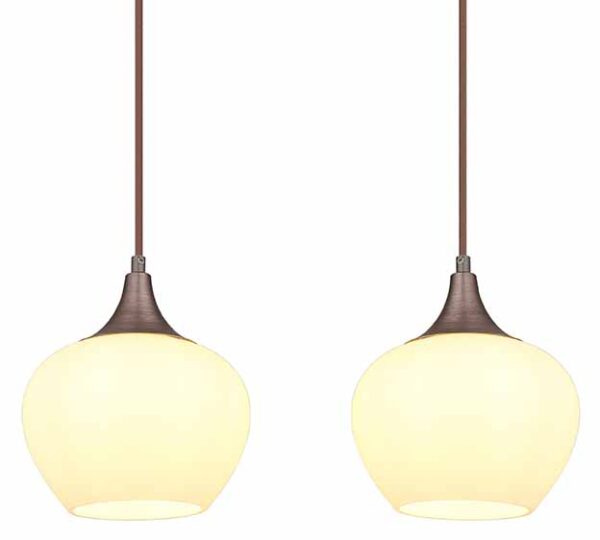 Globo Maxy hanglamp – E27 (grote fitting) – Bruin - Image 3