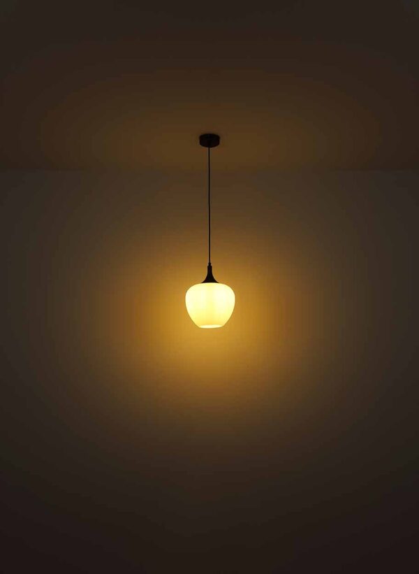 Globo Maxy hanglamp – E27 (grote fitting) – Bruin - Image 4