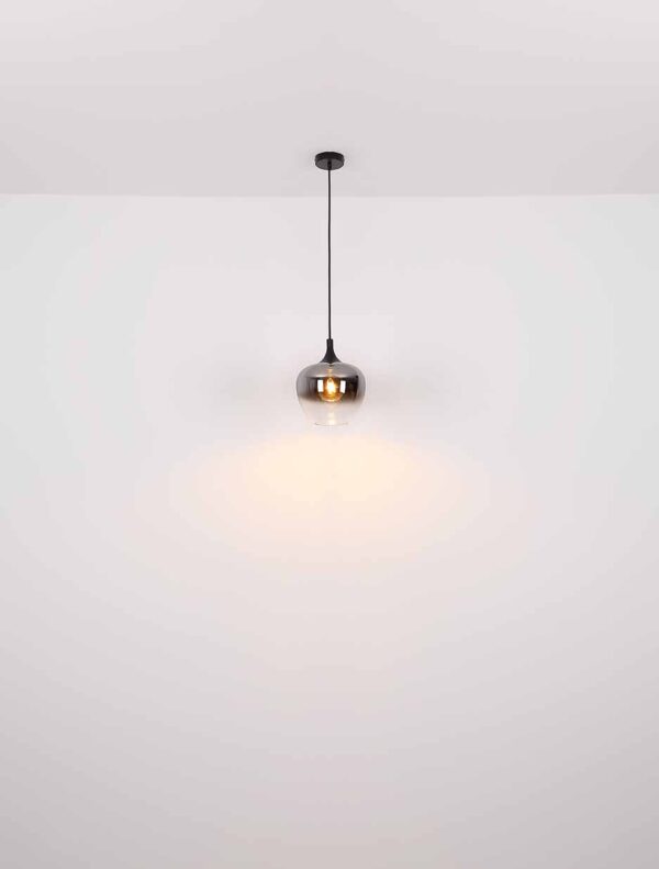 Globo Maxy tafellamp – ø 24 cm – E27 (grote fitting) – Zwart - Image 4