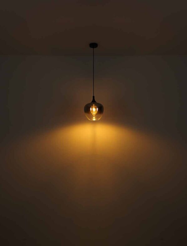 Globo Maxy vloerlamp – E27 (grote fitting) – Zwart - Image 4
