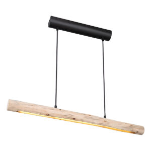 Globo Mella hanglamp – Ingebouwd (LED) – Zwart