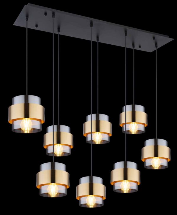 Globo Milley hanglamp – E27 (grote fitting) – Zwart - Image 4