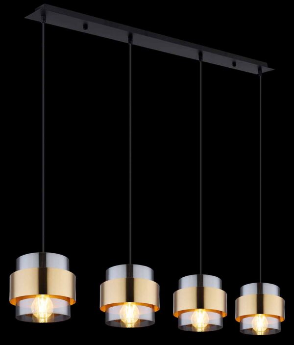 Globo Milley hanglamp – E27 (grote fitting) – Zwart - Image 4
