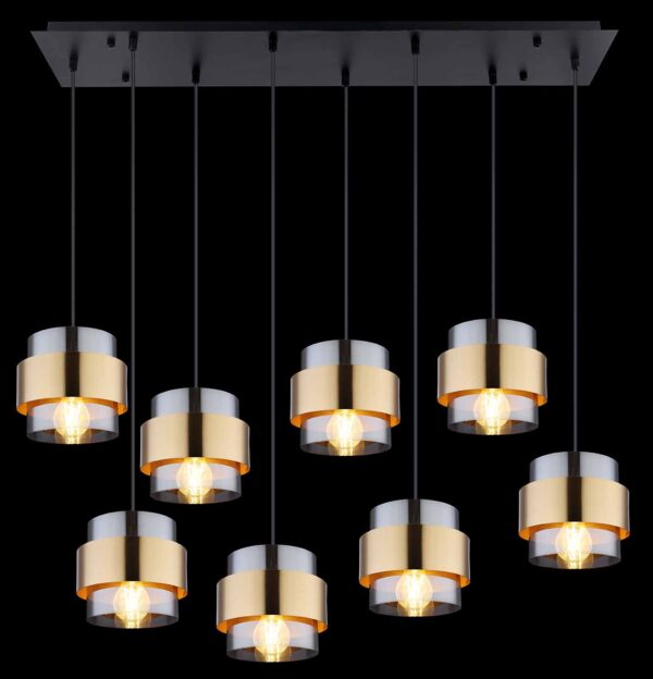 Globo Milley hanglamp – E27 (grote fitting) – Zwart - Image 5