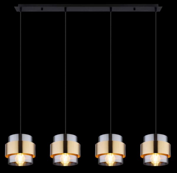 Globo Milley hanglamp – E27 (grote fitting) – Zwart - Image 5