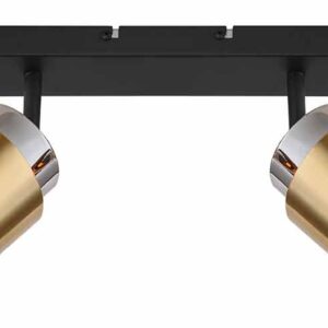 Globo Milley spot – E27 (grote fitting) – Zwart