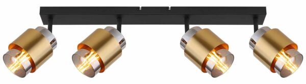 Globo Milley spot – E27 (grote fitting) – Zwart