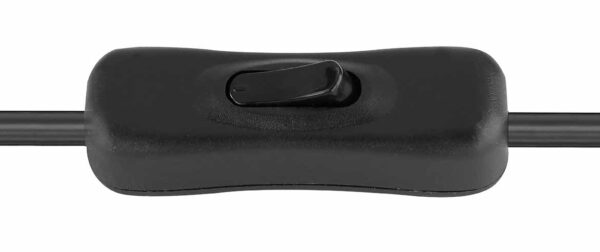 Globo Milley tafellamp – ø 18 cm – E27 (grote fitting) – Zwart - Image 3