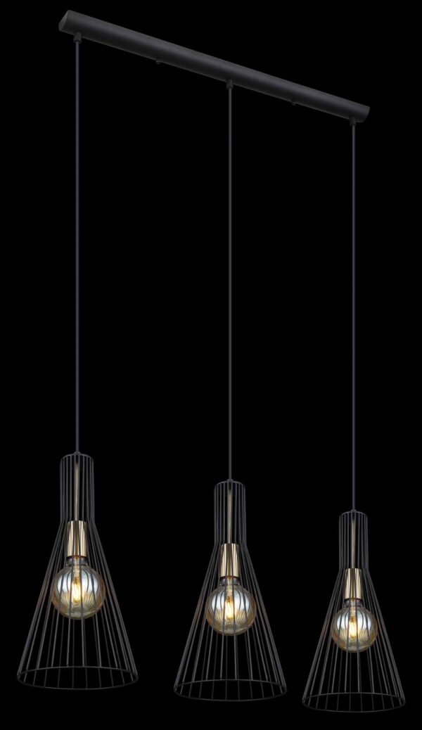 Globo Milli hanglamp – E27 (grote fitting) – Zwart - Image 4