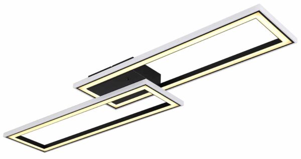 Globo Mirella plafonniere – Ingebouwd (LED) – Zwart - Image 4