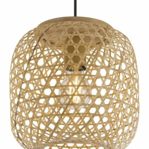 Globo Mirena hanglamp – ø 23 cm – E27 (grote fitting) – Naturel