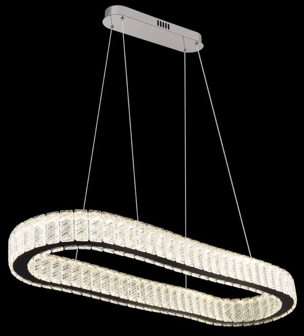 Globo Mucky hanglamp – Ingebouwd (LED) – Chroom - Image 4