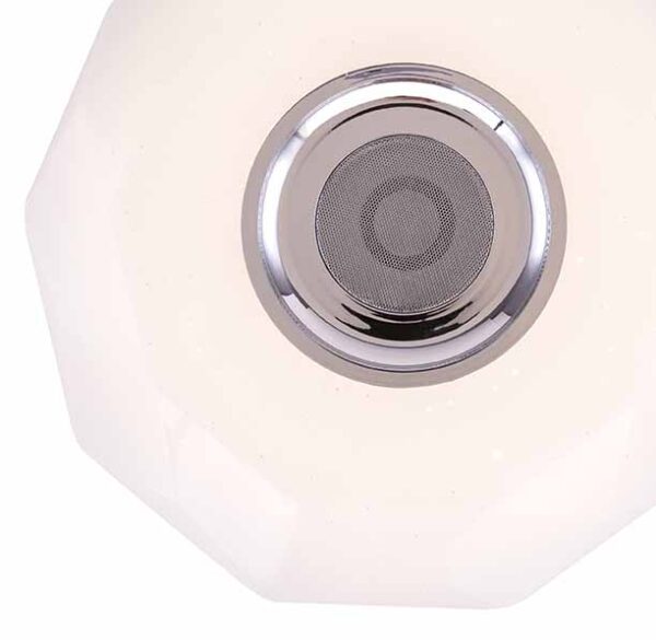 Globo Nicole plafonniere – ø 40 cm – Ingebouwd (LED) – Wit - Image 3