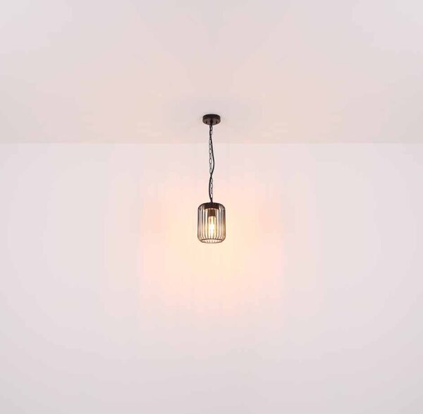 Globo Nina wandlamp – E27 (grote fitting) – Zwart - Image 4