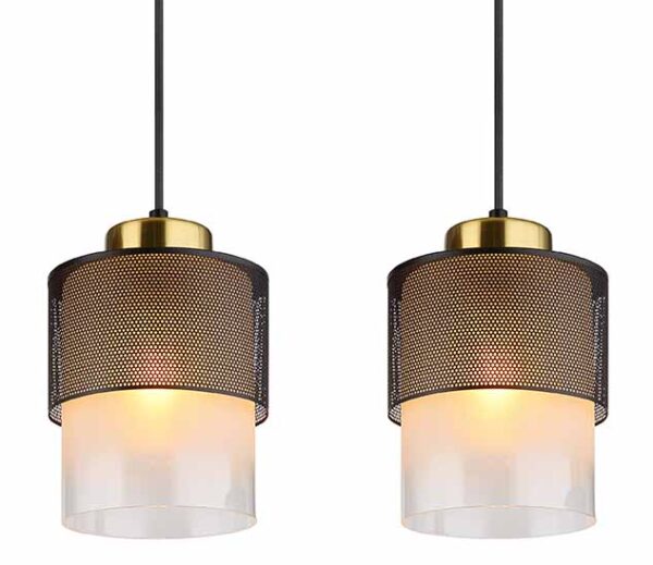 Globo Olga hanglamp – E27 (grote fitting) – Zwart - Image 3