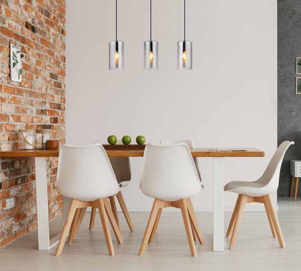Globo Olly hanglamp – E14 (kleine fitting) – Zwart - Image 4