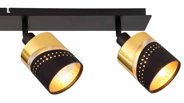 Globo Or spot – E14 (kleine fitting) – Zwart - Image 4