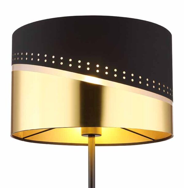 Globo Or vloerlamp – ø 35 cm – E27 (grote fitting) – Zwart - Image 3