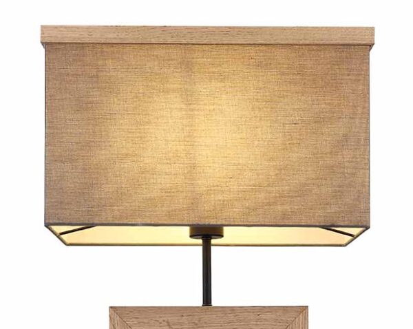 Globo Ossi vloerlamp – LED + E27 – Zwart - Image 3