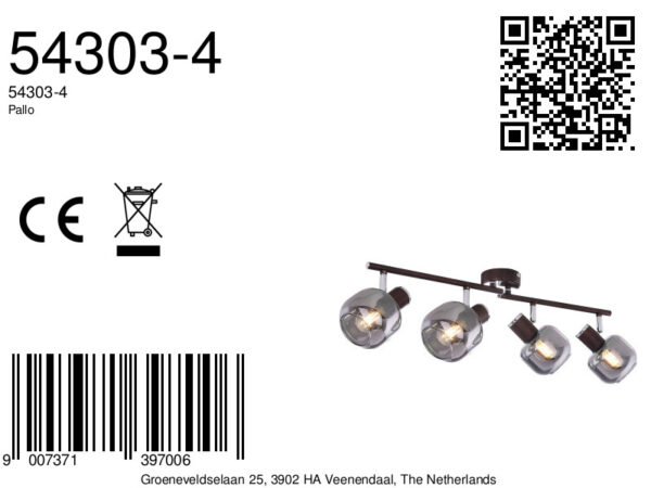 Globo Pallo spot – E14 (kleine fitting) – Brons - Image 5