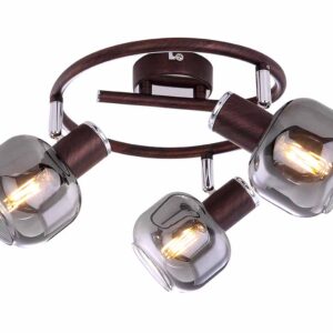 Globo Pallo spot – ø 25 cm – E14 (kleine fitting) – Brons