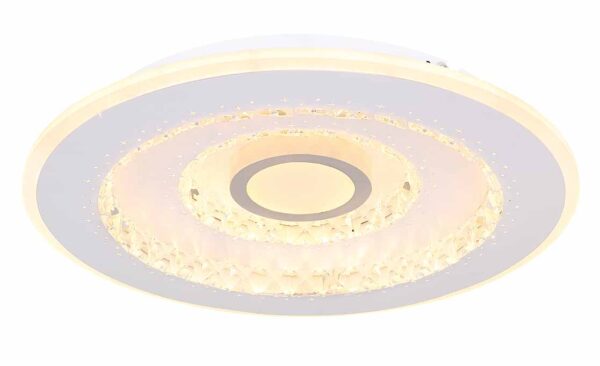 Globo Pillo plafonniere – ø 48 cm – Ingebouwd (LED) – Wit - Image 4