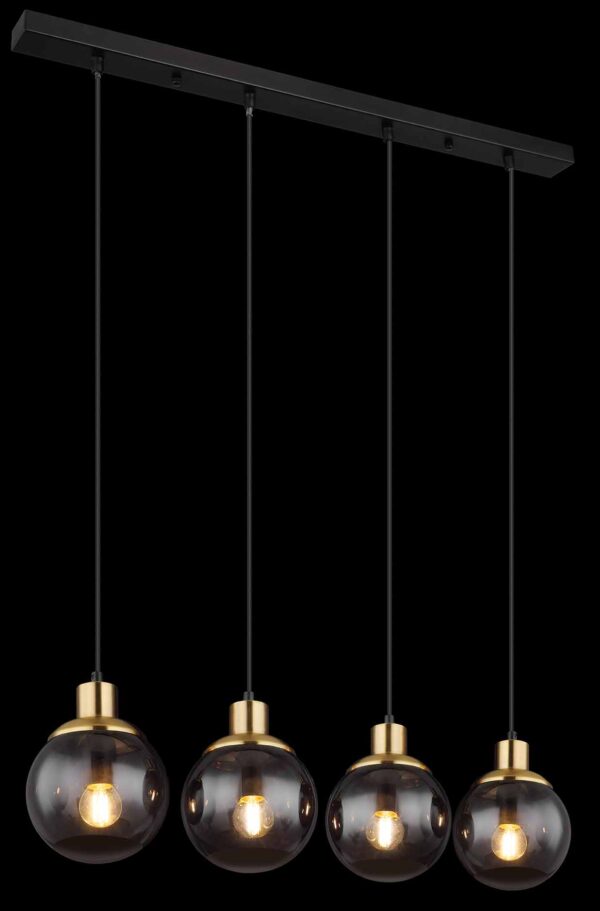 Globo Potter hanglamp – E27 (grote fitting) – Zwart - Image 4