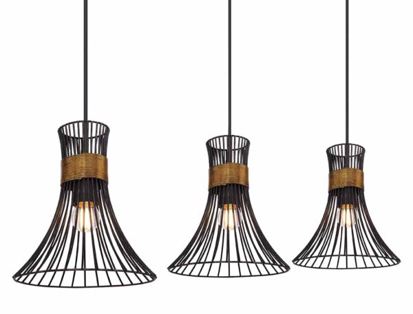 Globo Purra hanglamp – E27 (grote fitting) – Zwart - Image 3