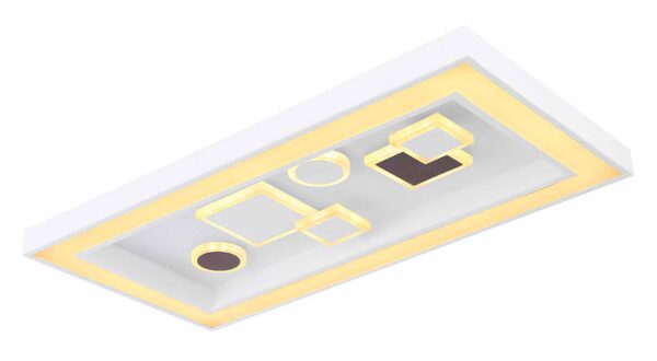 Globo Rabea plafonniere – Ingebouwd (LED) – Wit - Image 4