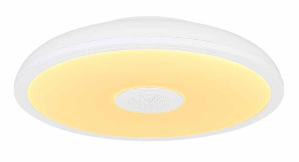 Globo Raffy plafonniere – ø 28 cm – Ingebouwd (LED) – Wit - Image 4