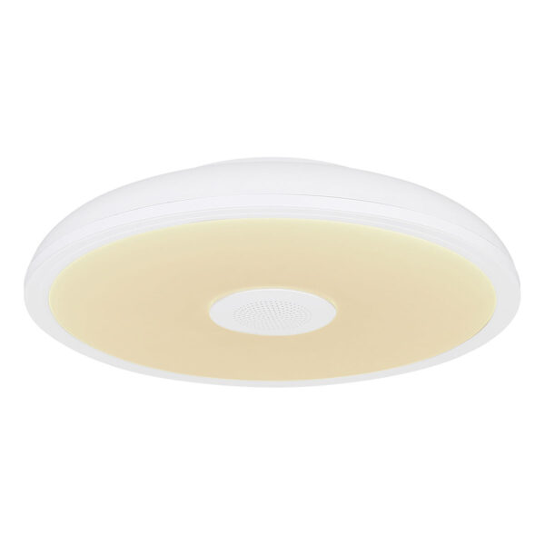 Globo Raffy plafonniere – ø 28 cm – Ingebouwd (LED) – Wit