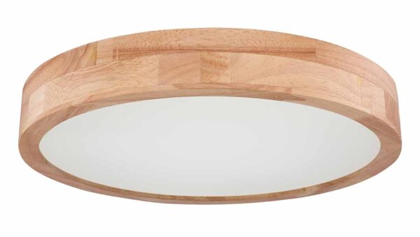 Globo Rainer plafonniere – ø 40 cm – Ingebouwd (LED) – Naturel - Image 4