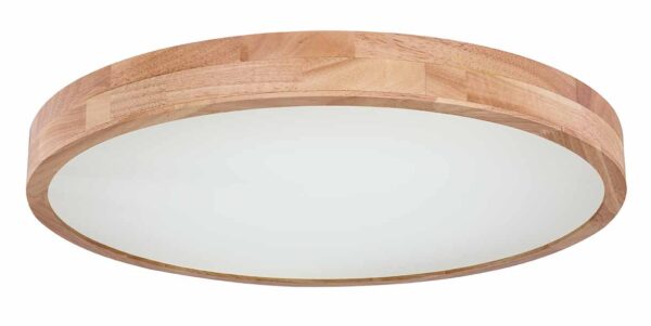 Globo Rainer plafonniere – ø 60 cm – Ingebouwd (LED) – Naturel - Image 4