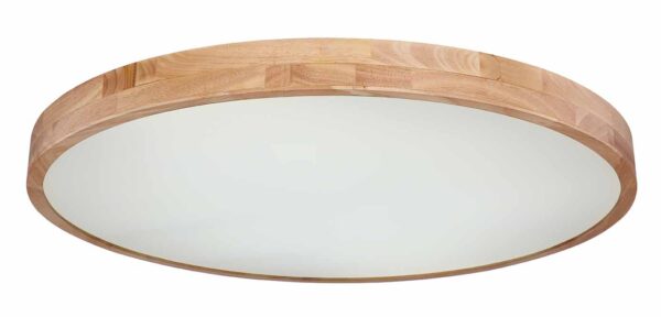 Globo Rainer plafonniere – ø 80 cm – Ingebouwd (LED) – Naturel - Image 4
