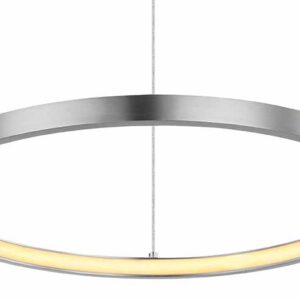 5 cm – Ingebouwd (LED) – Nikkel