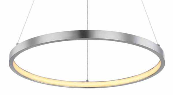 5 cm – Ingebouwd (LED) – Nikkel
