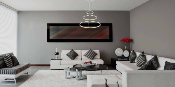 Globo Ralph hanglamp – ø 51 cm – Ingebouwd (LED) – Nikkel - Image 3
