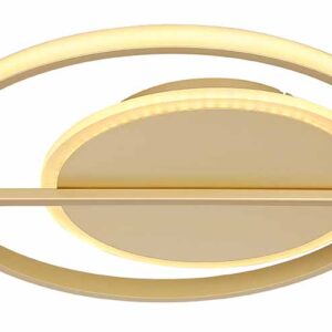 Globo Reball plafonniere – Ingebouwd (LED) – Goud