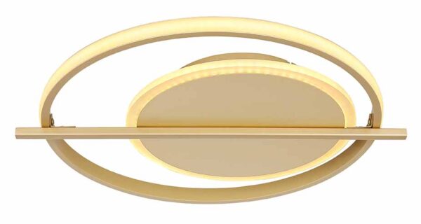 Globo Reball plafonniere – Ingebouwd (LED) – Goud