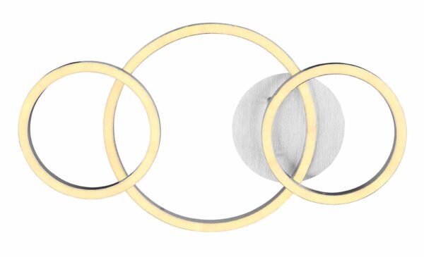 Globo Reggy plafonniere – Ingebouwd (LED) – Staal - Image 3