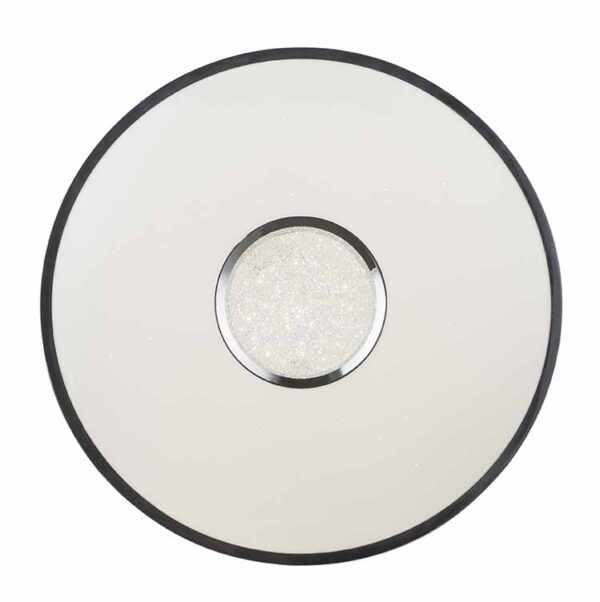 Globo Rena plafonniere – ø 49 cm – Ingebouwd (LED) – Wit
