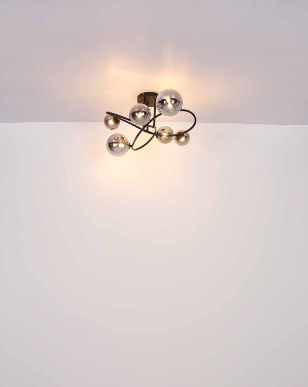 Globo Riha hanglamp – G9 – Zwart - Image 4
