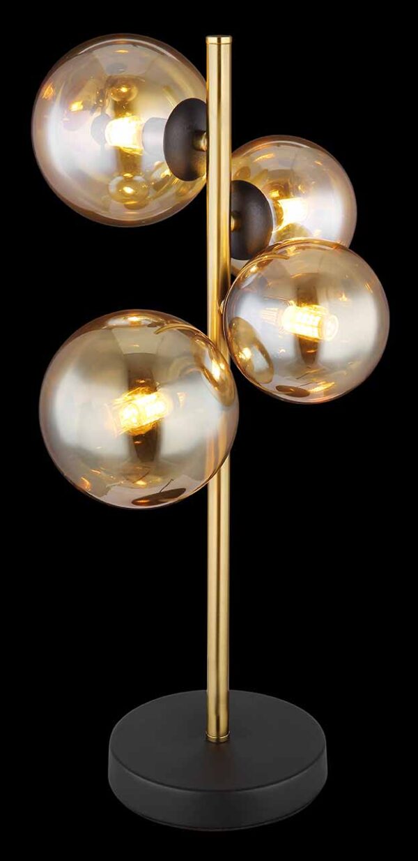 Globo Riha tafellamp – G9 – Zwart - Image 4