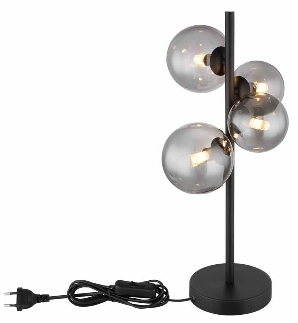 Globo Riha tafellamp – G9 – Zwart - Image 4