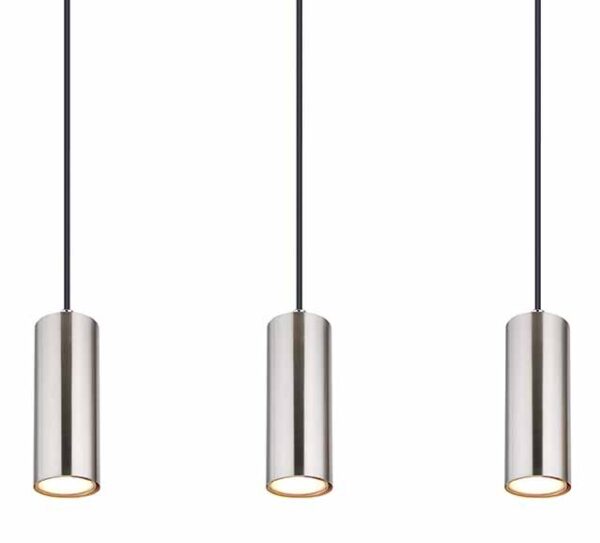 Globo Robby hanglamp – GU10 – Nikkel - Image 3