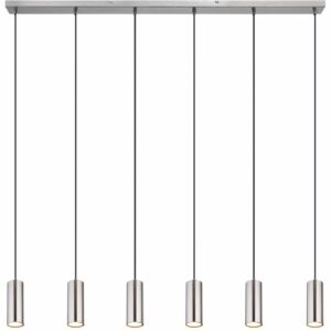 Globo Robby hanglamp – GU10 – Nikkel